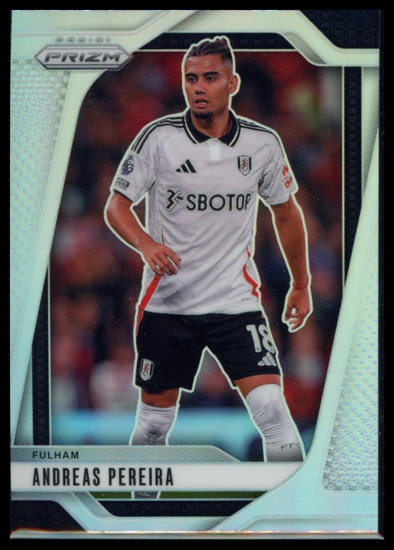 2024-25 Panini Prizm Premier League - Andreas Pereira #211 Silver Prizm