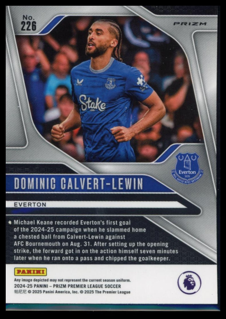 2024-25 Panini Prizm Premier League - Dominic Galvert-Lewin #226 Red White and Blue