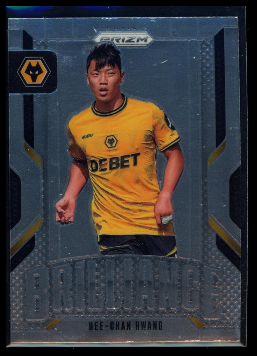 2024-25 Panini Prizm Premier League - Hee-Chan Hwang #14 Brilliance Silver Prizm