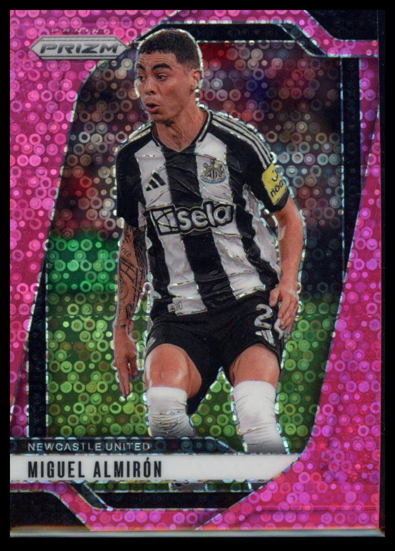 2024-25 Panini Prizm Premier League - Miguel Almiron #110 Pink Breakaway /149