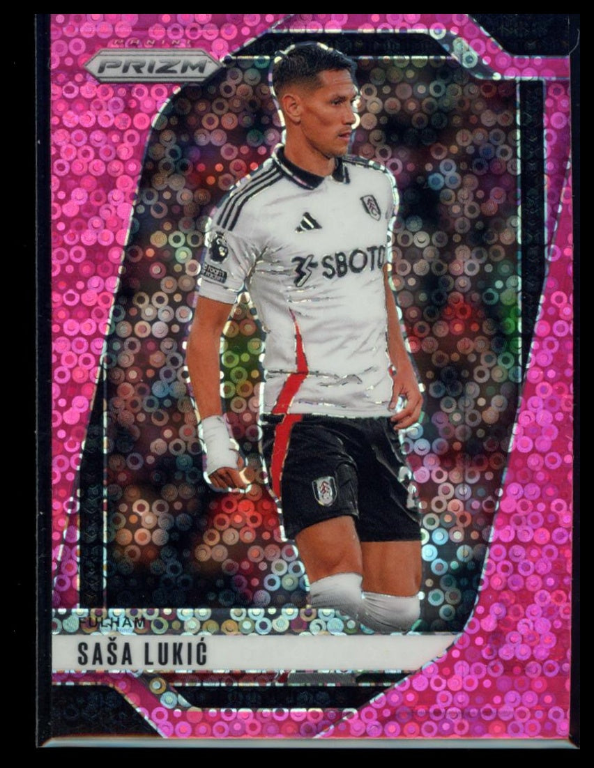 2024-25 Panini Prizm Premier League - Sasa Lukic #202 Pink Breakaway /149