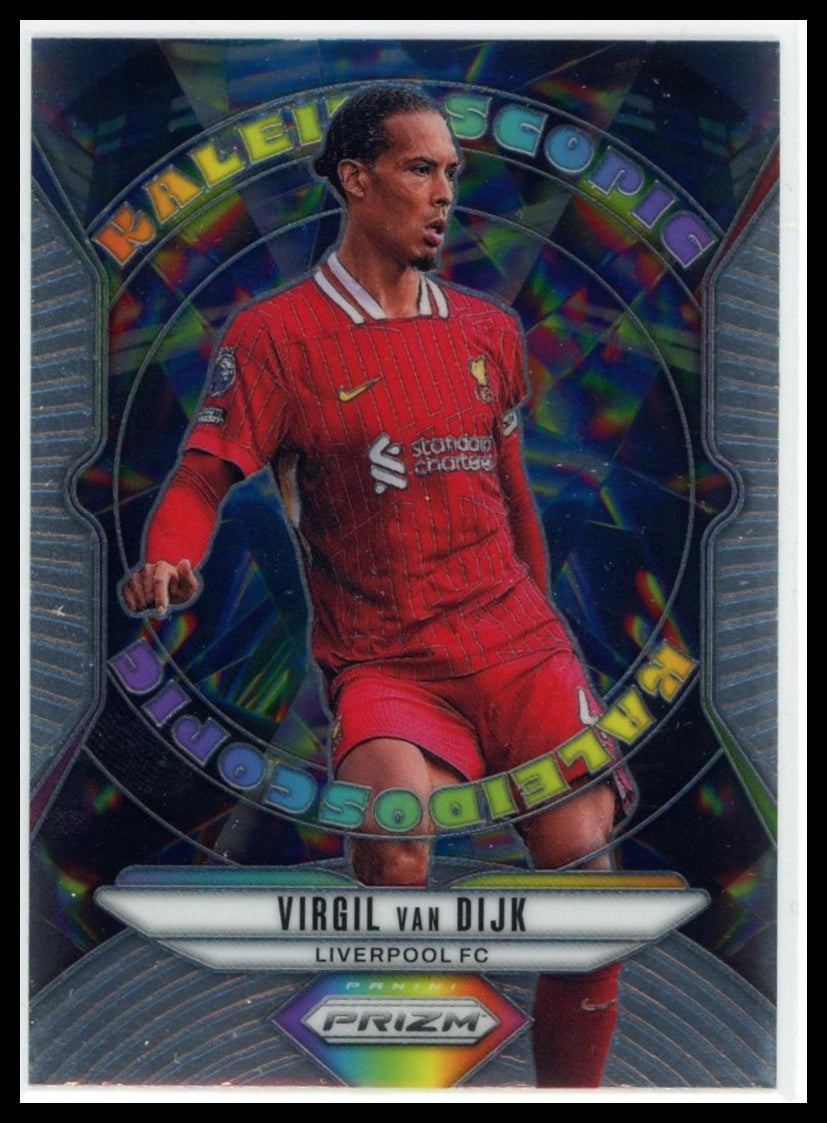 2024-25 Panini Prizm Premier League - Virgil Van Dijk #8 Kaleidoscopic