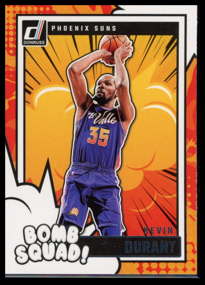 2024-25 Panini Donruss Basketball – Kevin Durant #18 Bomb Squad Suns
